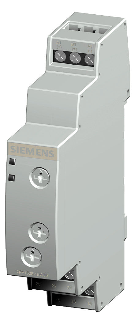 SIEMENS Zeitrelais 12-240V/AC 0.05s-100h 7PV1508-1BW30 ansprVerz einschWisch