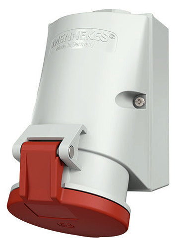 MENNEKES CEE-Steckdose 5p 32A 6h 400V/rt 422 IP44 AP schraubl.Kl Kst