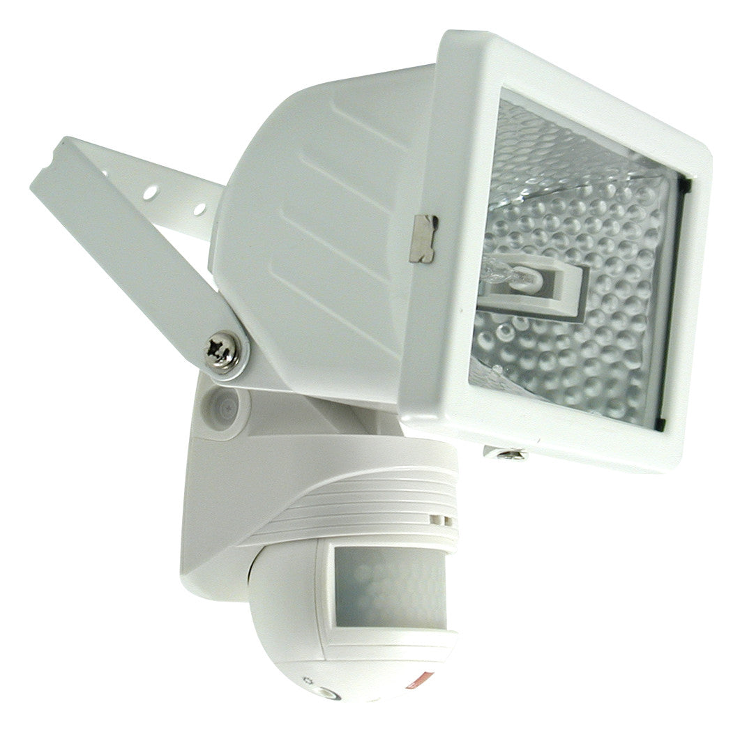 BEG Anbaustrahler 150W HV ws R7s ws mt Ecolight Halogenstrahler FLC-150-140 mit