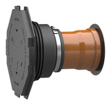 Hauff Universal-Wanddurchführung UDM m. KG-Rohr AD 110 mm Wandstärke 240 mm | 3030300191