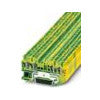 PHOENIX Schutzleiter-Reihenklemme gn/ge ST 1,5-QUATTRO-PE 0,08-1,5qmm 1Etage