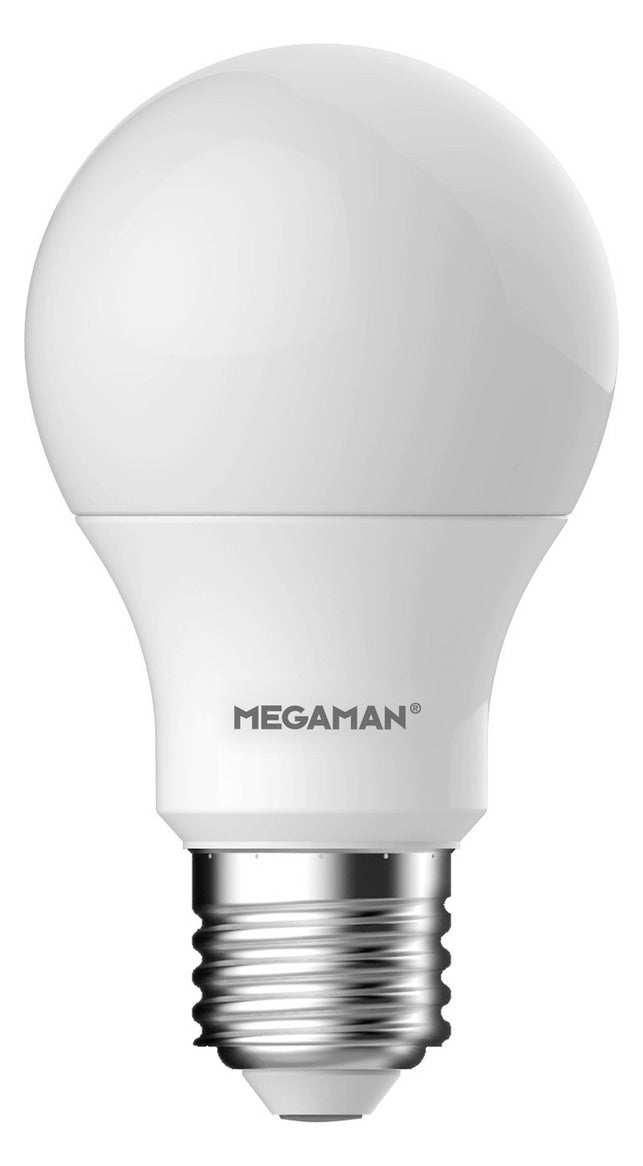 MEGAMAN LED-Lampe E27 A60 9,5W 2700K ws MM21127 810lm F opal dim 330° AC