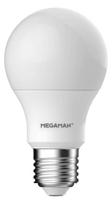 MEGAMAN LED-Lampe E27 A60 9,5W 2700K ws MM21127 810lm F opal dim 330° AC