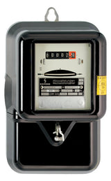 NZR Elektrizitätszähler 10A elektromech WS-Zähler mechanisch, geeicht analog