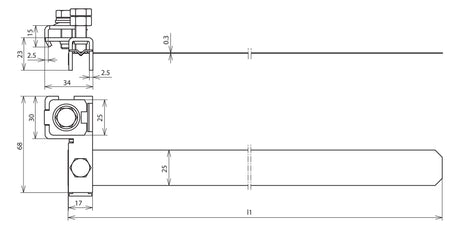 DEHN SE Rohrschelle 27-89mm V2A unbeh BRS 27.89 AK1X10 2X6.8 GSG V2A