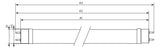 PHILIPS-LM LED-Röhrenlampe G13 T8 8W ws Master MAS LEDtube VLE 600mm HO 8W 840 T