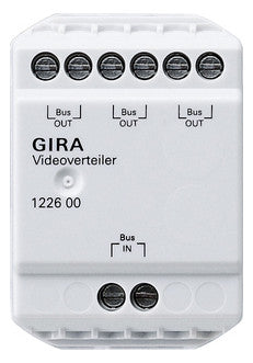 GIRA Videoverteiler 1Eing 3Ausg Türko 122600 f.AbzwDose