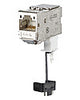 METZ CONNECT Modular-Buchse Cat6A RJ45 270° 130B12-E 26-22AWG Schirm rnd si