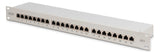 ASSMANN ELEKTRO Patch Panel Cat6 1HE KlasseE 24-Port RJ45 8P8C DN-91624S