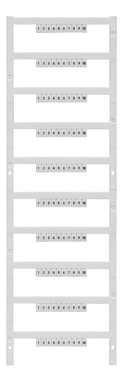 WEIDMÜLLER Klemmenmarkierung ws RM=3,5mm DEK 5/3,5 MC FW 1-50 1-50 horiz