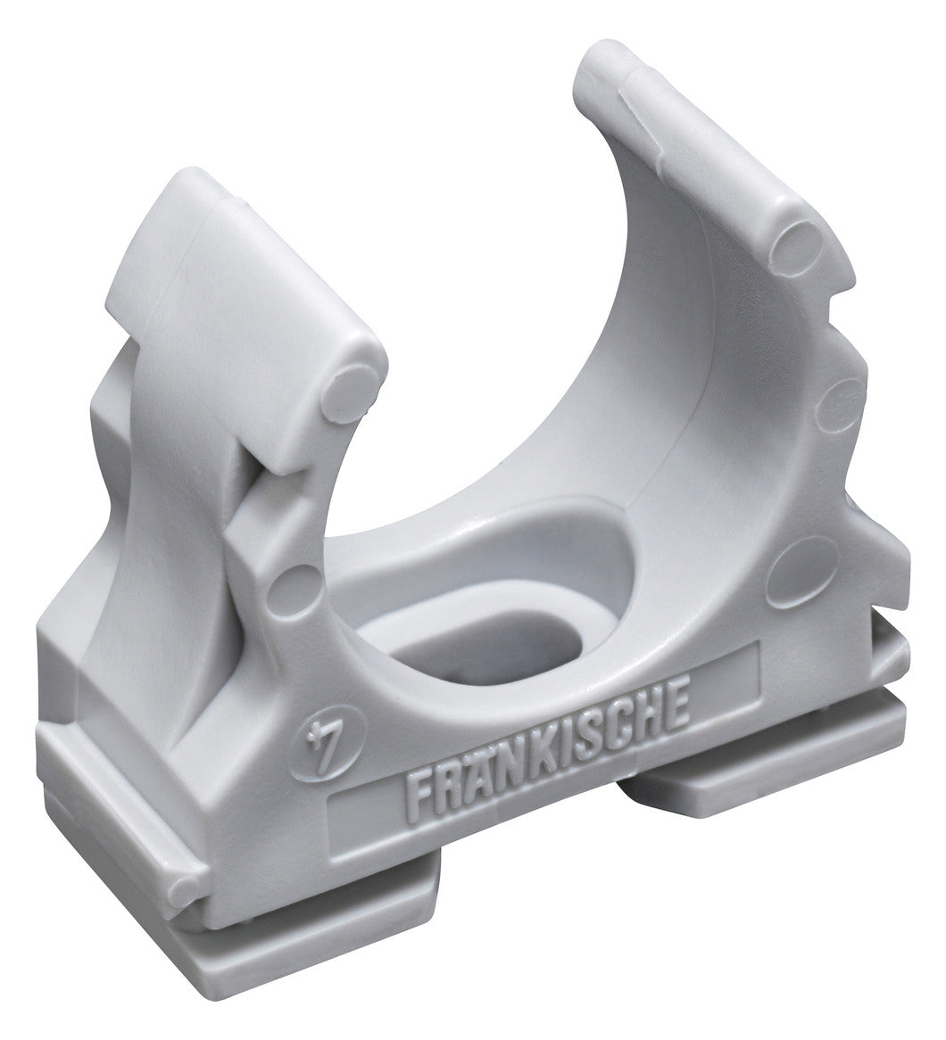 FRÄNKISCHE Befestigungsschelle Rohr Kst clipfix-UV 25 grau  25mm unbeh