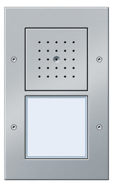 GIRA Türstationmodul AP alu 1RT modular Türko 126665 Bus m.Infoschild m.Abd
