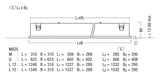 ZUMTOBEL LED-Deckeneinbauleuchte 39,6W LightFields LF3 E 6300-840 M625L15 LDE K