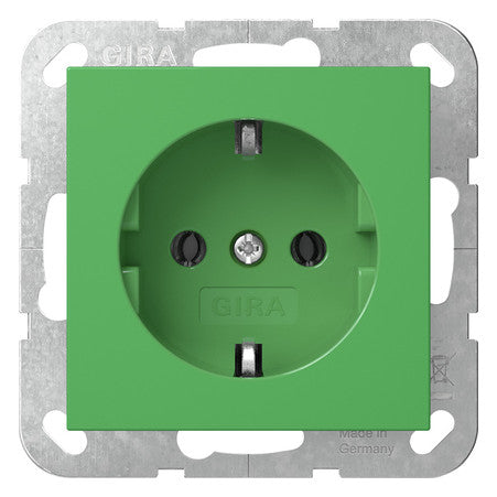 GIRA Steckdose 1f gn mt UP IP20 System 55 4455107