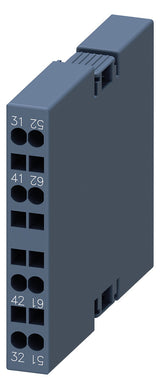 SIEMENS Hilfsschalterblock 2Ö Seitenanb 3RH2921-2DA02 6A/AC Federzug
