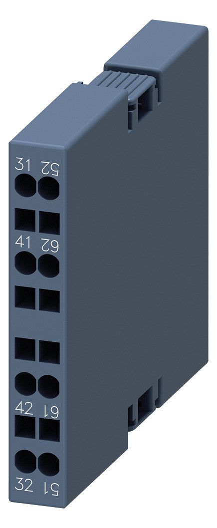 SIEMENS Hilfsschalterblock 2Ö Seitenanb 3RH2921-2DA02 6A/AC Federzug