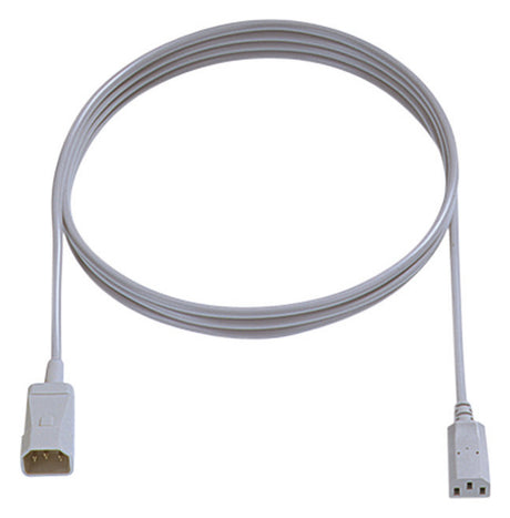 BACHMANN Netzanschlussleitung 3m 3x1qmm 356.975 10A gr IP20 0-70°C PVC