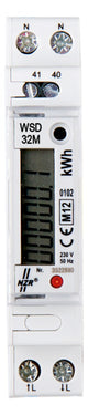 NZR Wechselstromzähler B 5A M-Bus elektr EcoCount WSD 32M+ MID digi geeicht 1ph