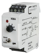 METZ CONNECT Schaltrelais 24V/AC 1S IP20 110660 22,5x61,3x60mm Schraub