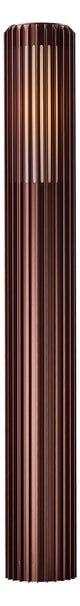 NORDLUX LED-Pollerleuchte 15W IP44 E27 Aludra 2118038261 ms Alu Kst_opal