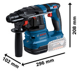 BOSCH-EW Akku-Bohrhammer 18V SDSplus Professional GBH 18V-22 Beton= 22mm