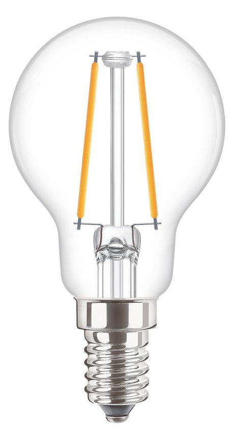 PHILIPS-LM LED-Kugellampe FM E14 P45 2W CorePro LEDLusterND2-25W P45 E14 82 2700