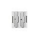 SIEDLE Montageelement-Tür 1f UP si VA ZB/KR 613-0 106,5x30,5x12,5mm