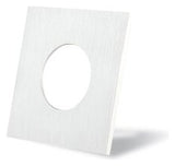 DOTLUX Zierring für MULTI und MULTIsun eckig aluminium gebürstet