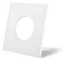 DOTLUX Zierring für MULTI und MULTIsun eckig aluminium gebürstet