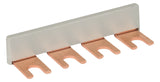 DEHN SE Phasenschiene 1ph 17,5mm 71,5mm MVS 1 4 16qmm 80A Gabel isol