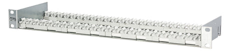 METZ CONNECT Kabelabfangschiene Metall 130863T101E 482,6mm B482,6mm 1HE