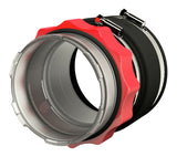 Hauff Systemdeckel HSI150 MA168 WR für gewellte Kabelschutzrohre | 2126010004