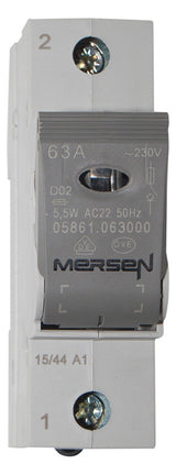 MERSEN D0-Lasttrennschalter D02 1p 230V 05861.063000 63A