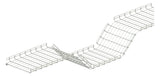 LEGRAND Gitterrinne U-Form 54x100x3000mm CABLOFIL CM000071 geschraubt o.Verb