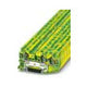 PHOENIX Schutzleiter-Reihenklemme gn/ge ST 4-TWIN-PE 0,08-6qmm 1Etage TS35