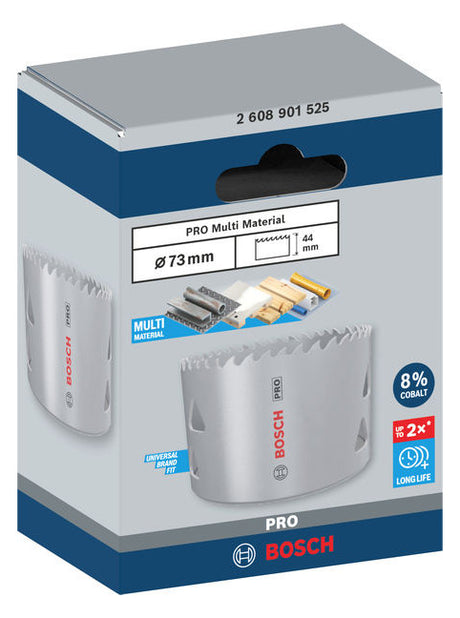 BOSCH-EW Lochsäge  73mm T44mm Gewinde LOCHSÄGE f.Gips Holz