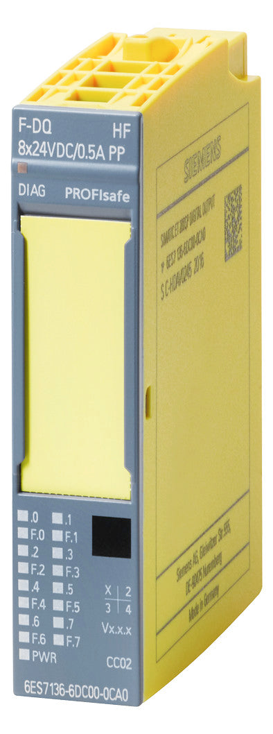 SIEMENS Digital I/O-Modul DC 20,4-28,8V 6ES7136-6DC00-0CA0 8Ausg 24V