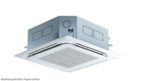 4-Wege-Kassette LG UT60FH.NA0, Standard 14,6 kW, High Inverter, R32