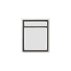 SIEDLE Rahmen-Türstation 20f UP gr alu KR 611-5/4-0 DG 531x431x38mm