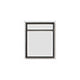 SIEDLE Rahmen-Türstation 20f UP gr alu KR 611-5/4-0 DG 531x431x38mm