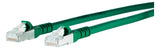METZ CONNECT Patchkabel Cat6A 1m gn RJ45 1308451055-E S/FTP AWG26 1:1