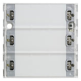 GIRA Tastsensor KNX UP neutral 3f 3pkt System 55 511300