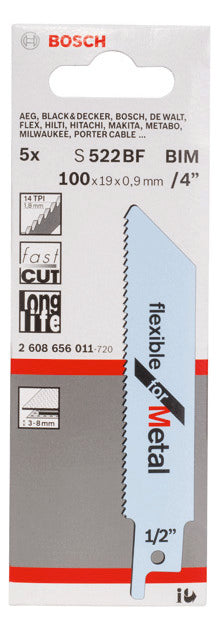 BOSCH-EW Säbelsägeblatt 100mm Stahl 2608656011