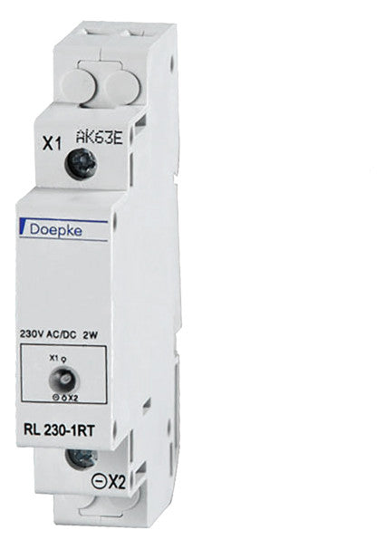 DOEPKE Leuchtmelder REG 240V rt LED UC RL 230-1RT 1TE 65mm IP40