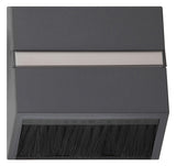 GIRA Zentralplatte Klapphaube 1f anth System 55 068228 Schraubbef Klappd