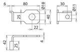 DEHN SE Anschlussset AB EXFS IF1 W 18