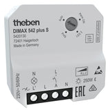 THEBEN Tastdimmer uni 5-250W UP DIMAX 542 plus S Lichtwertspeicher