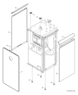 Bosch Luft/Wasser-WP Inneneinheit AWMBi D für CS8800, Pufferspeicher 70l | 7724001335
