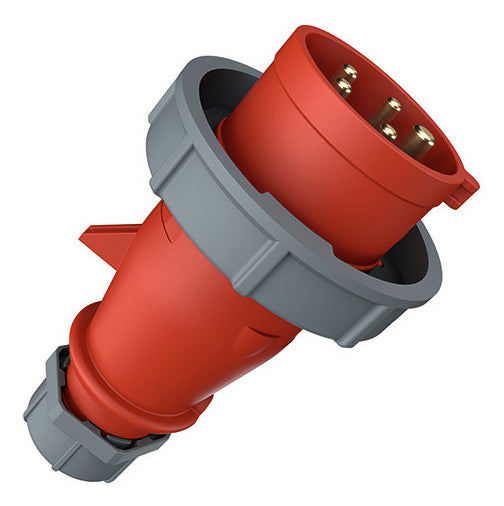 MENNEKES CEE-Stecker 5p 16A IP67 400V/rt AM-TOP 288 6h Schraubkl Kst Verschr