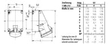 MENNEKES CEE-Steckdose 5p 63A 6h 400V/rt 1145P IP44 AP Schraubkl Kst